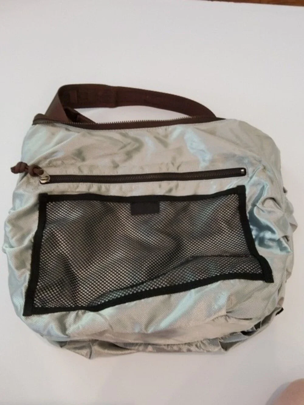 Diesel Brown Messenger Crossbody Bag